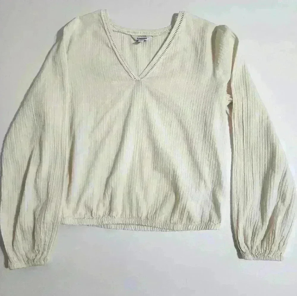 Express lightweight linen top